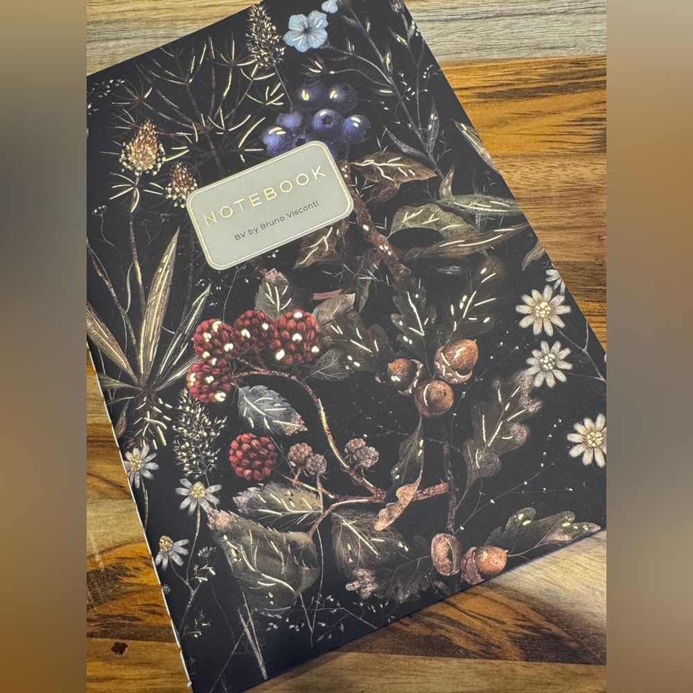 Bruno Visconti Soft Touch Forest Berries Notebook Journal A5 NEW